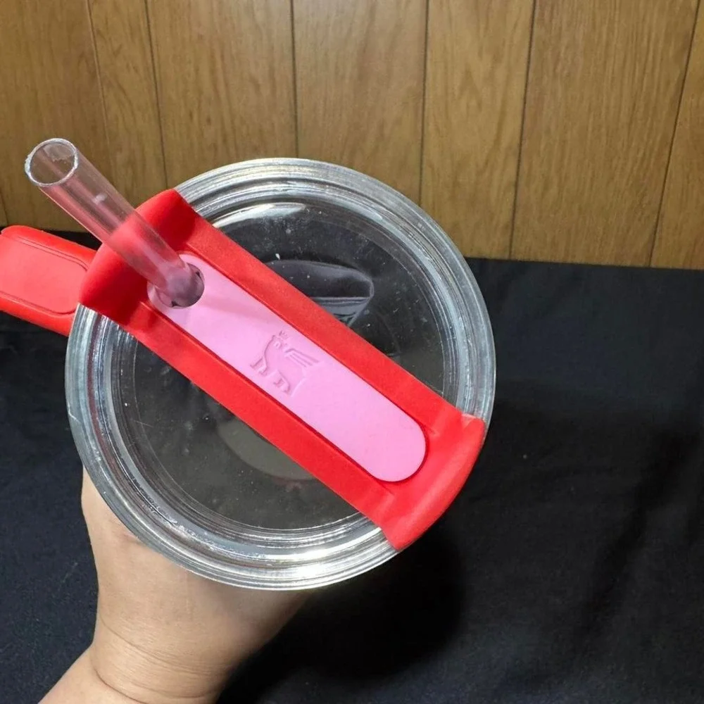 Red‎ Valentine's Day Edition Stanley 40 oz insulated mug with straw